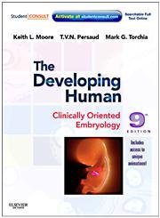 The Developing Human: Clinically Oriented Embryology with Student Consult Online Access, 9th Edition