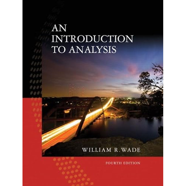 An Introduction to Analysis (4th Edition)