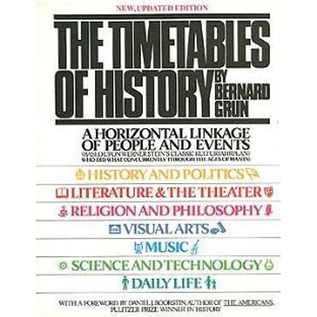 The Timetables of History: A Horizontal Linkage of People and Events, Based on Werner Stein's Kulturfahrplan