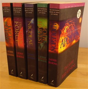 Left Behind Series, volumes 1-5: Left Behind, Tribulation Force, Nicolae, Soul Harvest, Apollyon