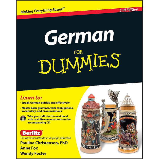 German For Dummies, (with CD)