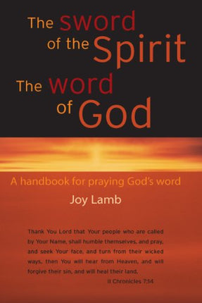 The Sword of the Spirit The Word of God (Spanish Edition)