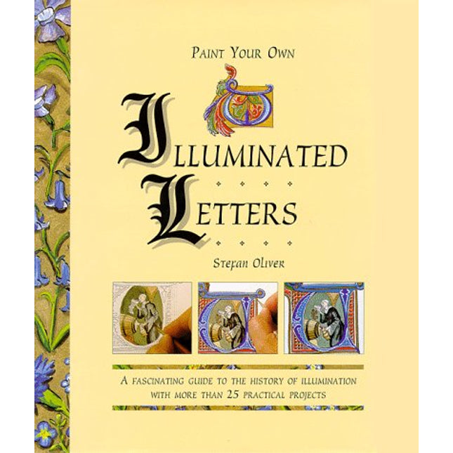 Paint Your Own Illuminated Letters