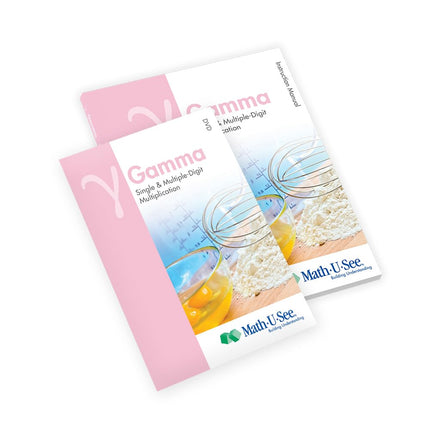 Math U See: Gamma Level Instruction Pack (Instruction Manual and DVD)