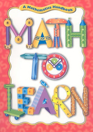 Great Source Math to Learn: Handbook Grades 1 - 2