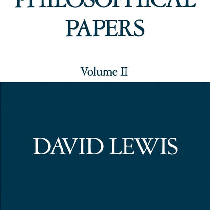 Philosophical Papers