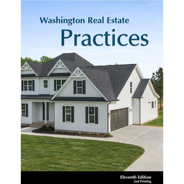 Washington Real Estate Practices 11th Edition
