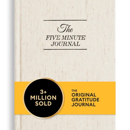 Intelligent Change The Five Minute Journal - Original Daily Gratitude Journal for Women & Men - Mindfulness, Happiness & Daily Reflection - Undated Planner - Affirmation Journal - Gifts for Women