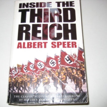 Inside the Third Reich: Memoirs