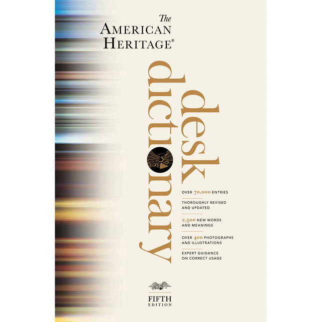 The American Heritage Desk Dictionary, Fifth Edition