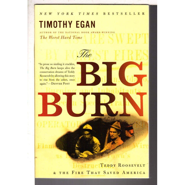 The Big Burn: Teddy Roosevelt and the Fire That Saved America