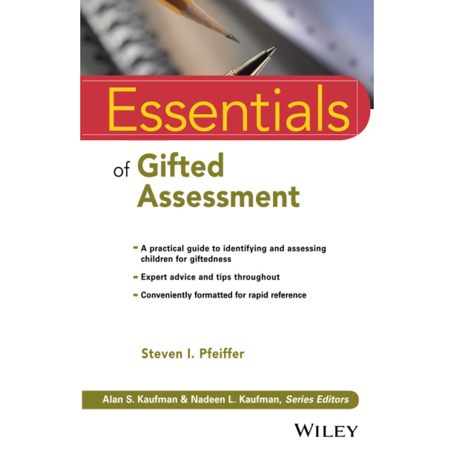 Essentials of Gifted Assessment (Essentials of Psychological Assessment)