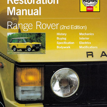 Restoration Manual Range Rover (Restoration Manuals)
