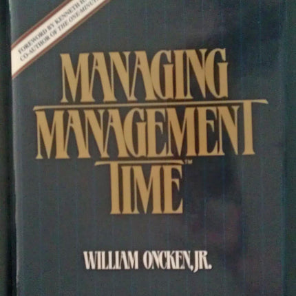 Managing Management Time
