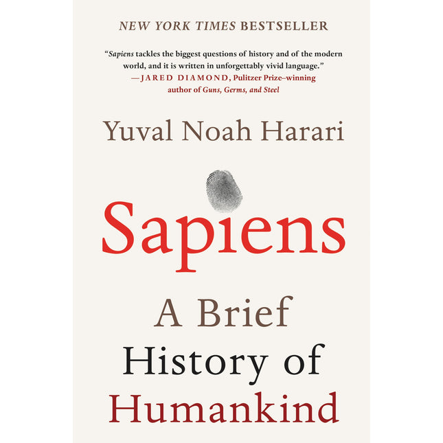 Sapiens: A Brief History of Humankind – The #1 New York Times Bestseller Exploring Evolution and Ancient Socieities
