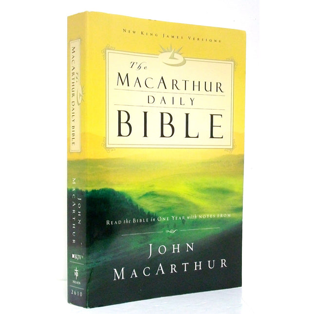 The MacArthur Daily Bible: Read the Bible in One Year, with Notes from John MacArthur