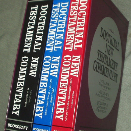 DOCTRINAL NEW TESTAMENT COMMENTARY - 3 VOLUME SET - Complete 3 Volume Set