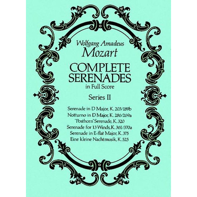 Complete Serenades in Full Score, Series II (Dover Music Scores)