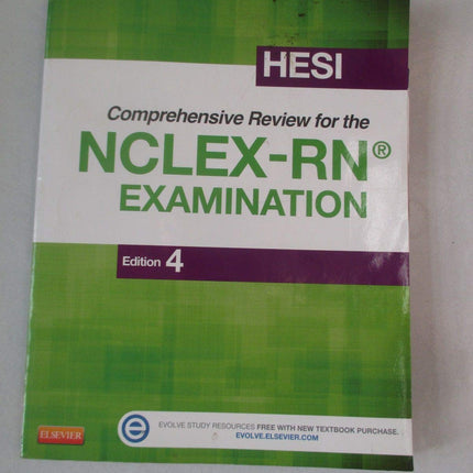 HESI Comprehensive Review for the NCLEX-RN Examination (HESI Evolve Reach Comprehensive Review f/ NCLEX-RN Examination)