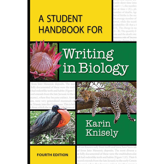 A Student Handbook for Writing in Biology