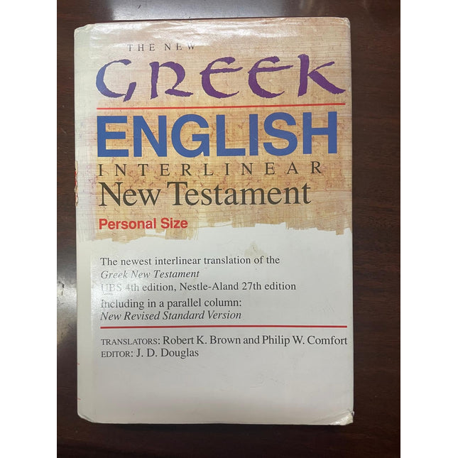 The New Greek-English Interlinear New Testament