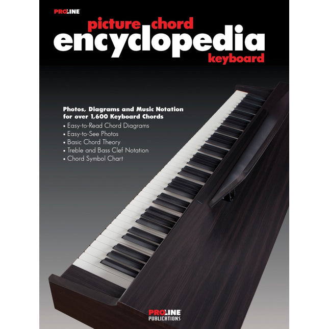 ProLine Keyboard Picture Chord Encyclopedia Book
