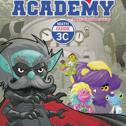 Art of Problem Solving Beast Academy 3C Guide and Practice 2-Book Set