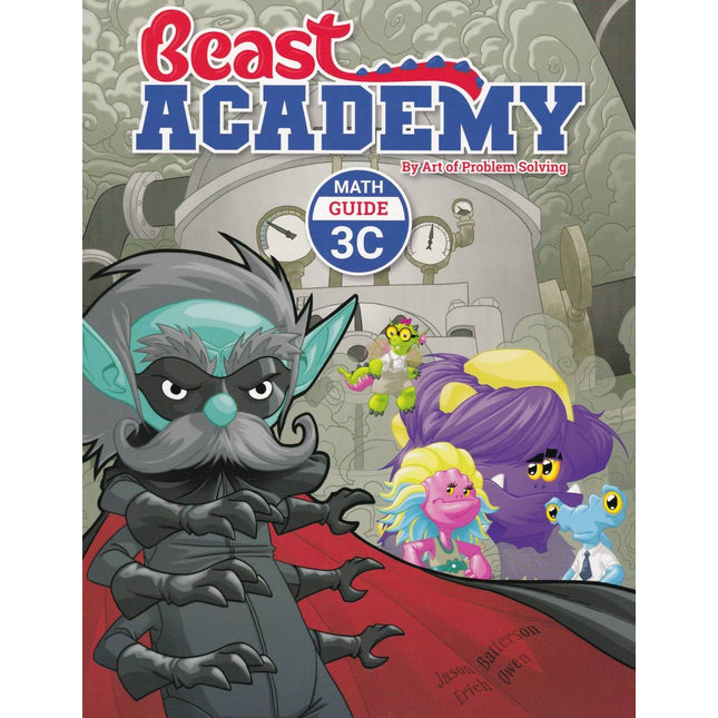 Art of Problem Solving Beast Academy 3C Guide and Practice 2-Book Set