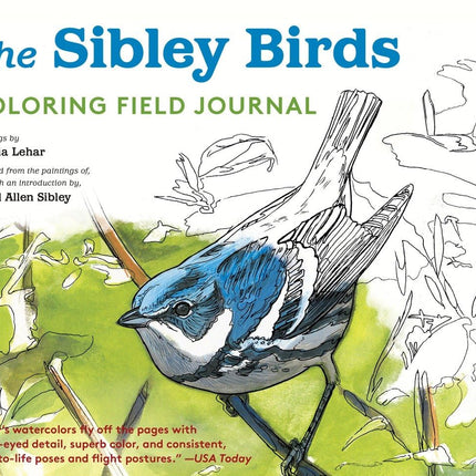 The Sibley Birds Coloring Field Journal