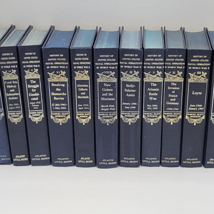 History of United States Naval Operations in World War II 15 Volume Set