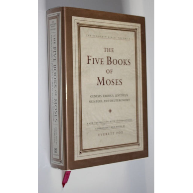The Five Books of Moses: The Schocken Bible: Volume I / Deluxe Edition
