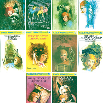 Nancy Drew Books 11-20 The Nancy Drew Mystery Stories Collection Box Set