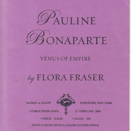 Pauline Bonaparte: Venus of Empire