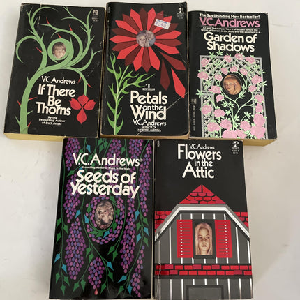 Dollanganger Series Complete Flowers in the Attic Set of 5 Novels by V.C. Andrews