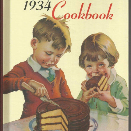 Hershey's 1934 Cookbook
