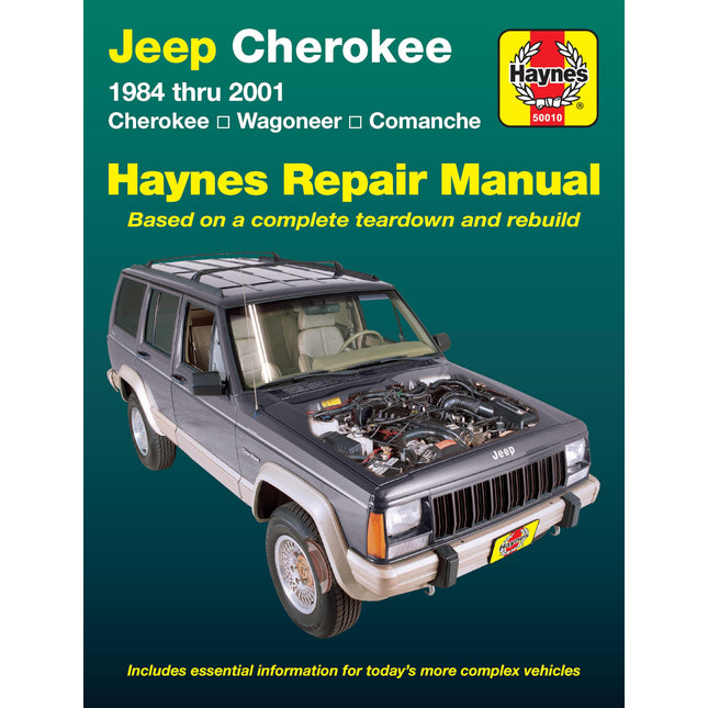 Haynes Manuals N. America, Inc. Jeep Cherokee,Wagoneer,Comanche,1984-2001 (Haynes Repair Manuals)