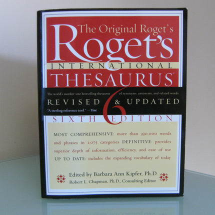 Roget's International Thesaurus, 7e, Thumb indexed