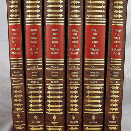 Thru the Bible With J. Vernon McGee 5 Volume SET