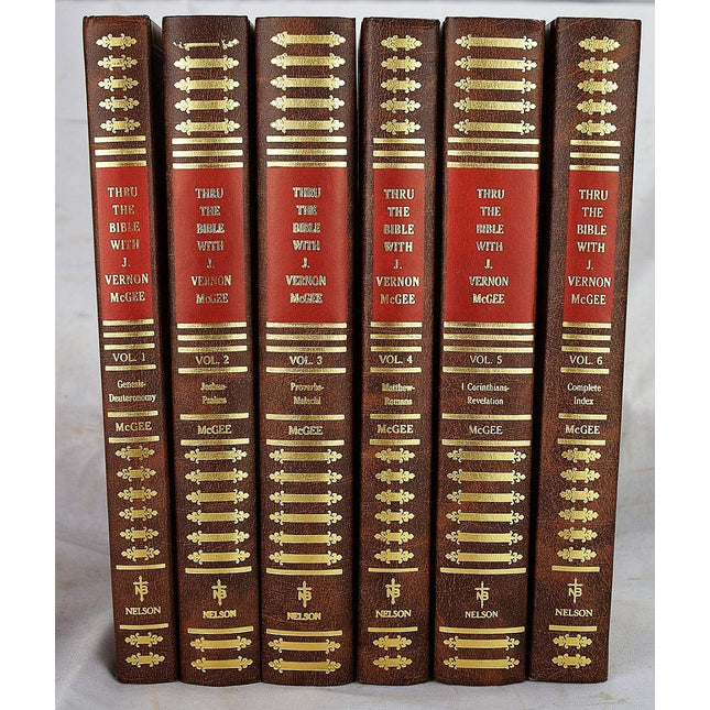 Thru the Bible With J. Vernon McGee 5 Volume SET