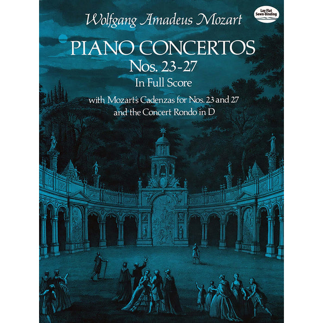 Piano Concertos Nos. 23-27 in Full Score (Dover Orchestral Music Scores)