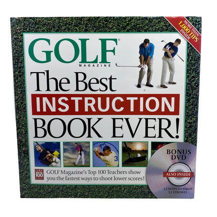 The Best Instruction Book Ever! Golf Magazine's Top 100 Teachers Show You the Fastest Ways to Shoot Lower Scores! (Book + DVD)
