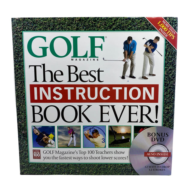 The Best Instruction Book Ever! Golf Magazine's Top 100 Teachers Show You the Fastest Ways to Shoot Lower Scores! (Book + DVD)