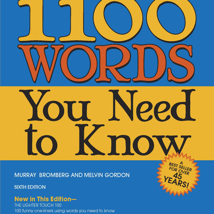 1100 Words You Need to Know