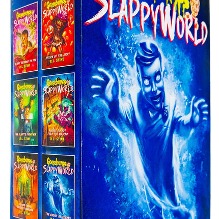 Goosebumps Slappyworld Series 6 Books Collection Set (Books 1 - 6) by R.L. STINE (Slappy Birthday To You, Attack of The Jack!, I Am Slappy's Evil Twin, Ghost of Slappy & MORE!)