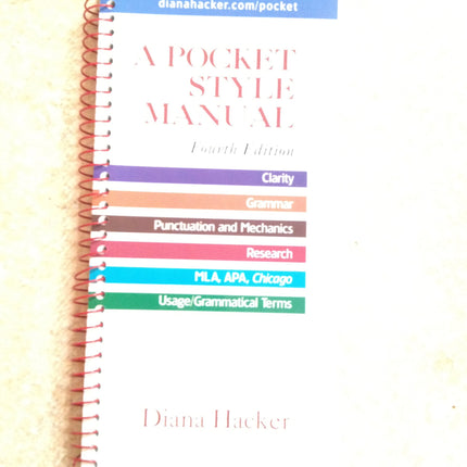 A Pocket Style Manual
