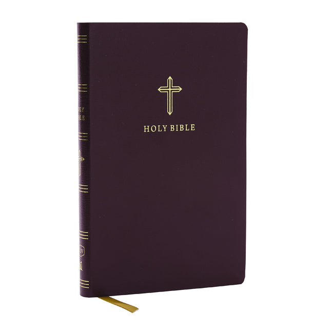 KJV Holy Bible: Ultra Thinline, Burgundy Bonded Leather, Red Letter, Comfort Print: King James Version