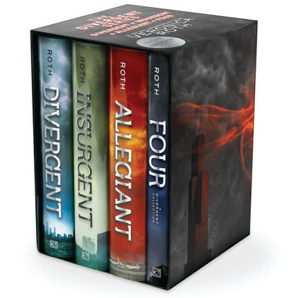 Divergent Series Four-Book Hardcover Gift Set: Divergent, Insurgent, Allegiant, Four