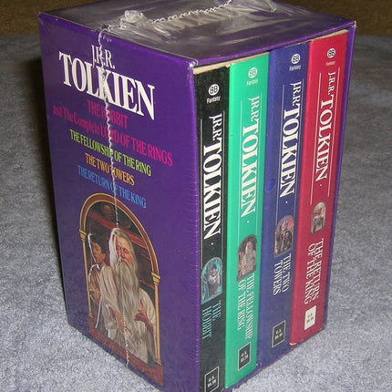 THE LORD OF THE RINGS, Special Silver Jubilee Edition, 4 Volume Boxed Set (THE LORD OF THE RINGS, 4 Volume Set)