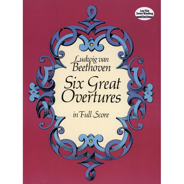 Six Great Overtures in Full Score (Dover Orchestral Music Scores)