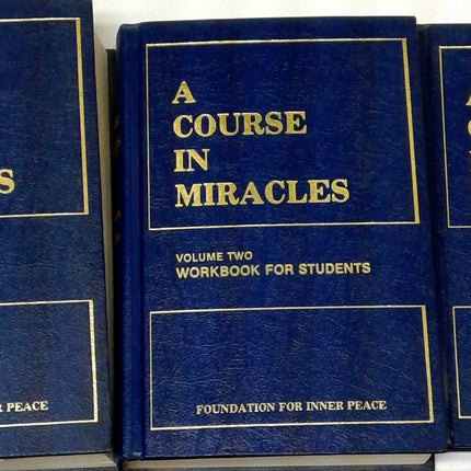 A Course in Miracles (3 Volume set)